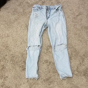 Abercrombie & Fitch TheSkinny High Rise- Curve love